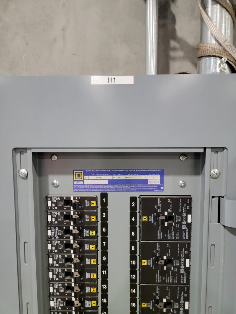 Commercial Electrical Panel Distribution Upgrade